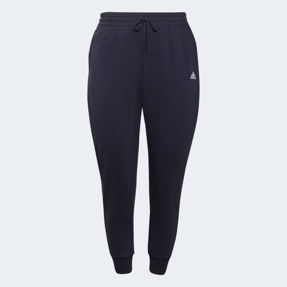 ESSENTIALS FRENCH TERRY LOGO PANTS (PLUS SIZE) - Picture 4 of 6